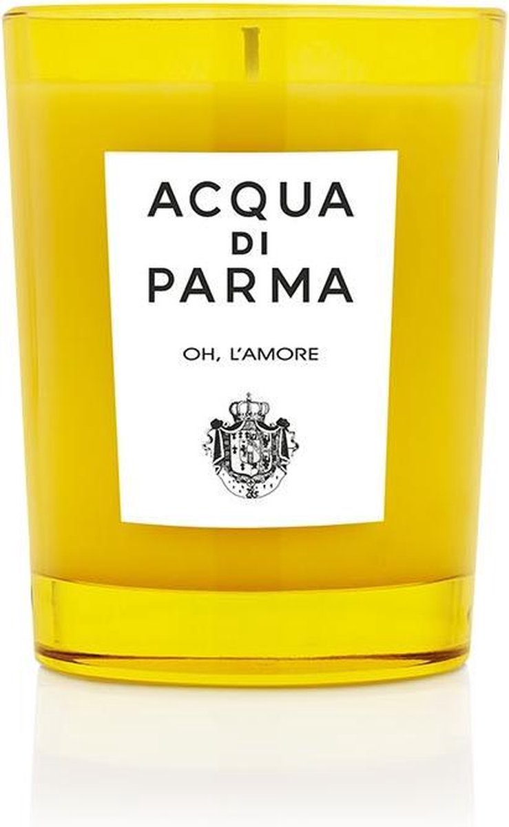 Bougie en verre Acqua di parma collection bougie parfumée oh lamore bougie 200gr