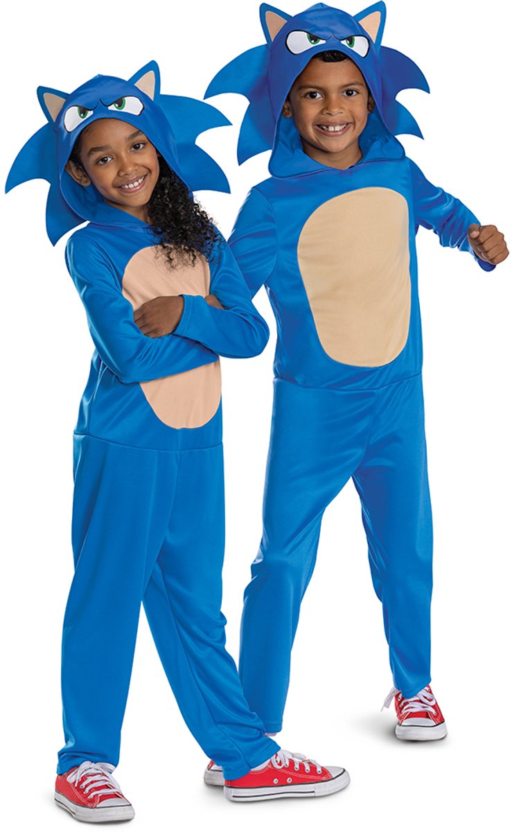 Déguisement Sonic Movie 3 (Sega), déguisement Sonic Movie (2024) intl, taille m (7-8 ans)