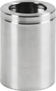 Poubelle de table en V - 2 l - inox mat