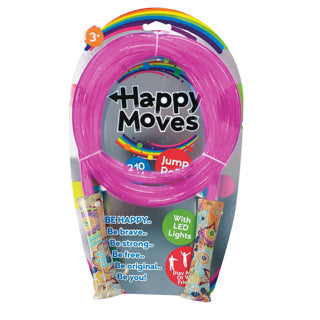 Happy Moves Happy Moves Jump corde avec les lumières LED 210 cm