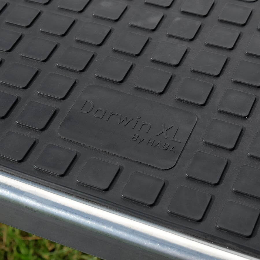 Marche double Darwin XL en aluminium avec marches extra larges