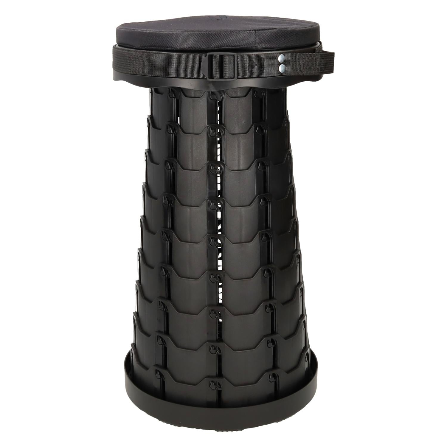 Tabouret pliant Torrette avec sangle de transport et coussin