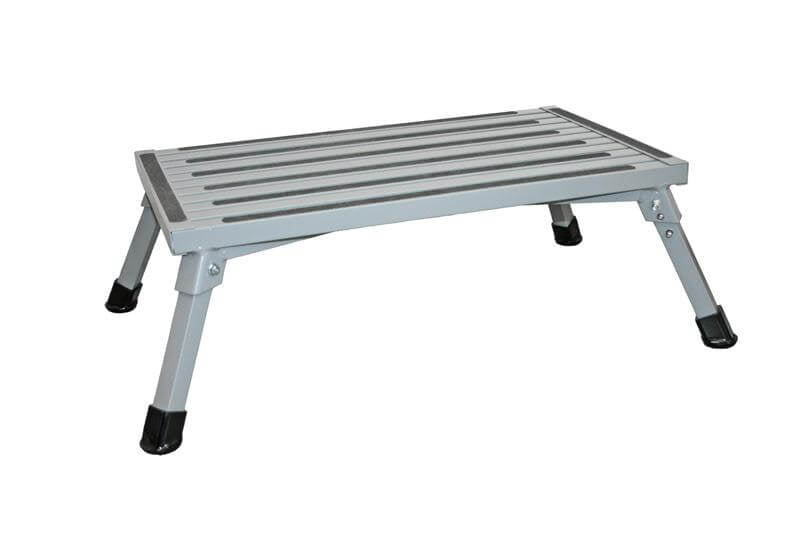 Marche pliante Victoria XL en aluminium avec surface de marche extra large