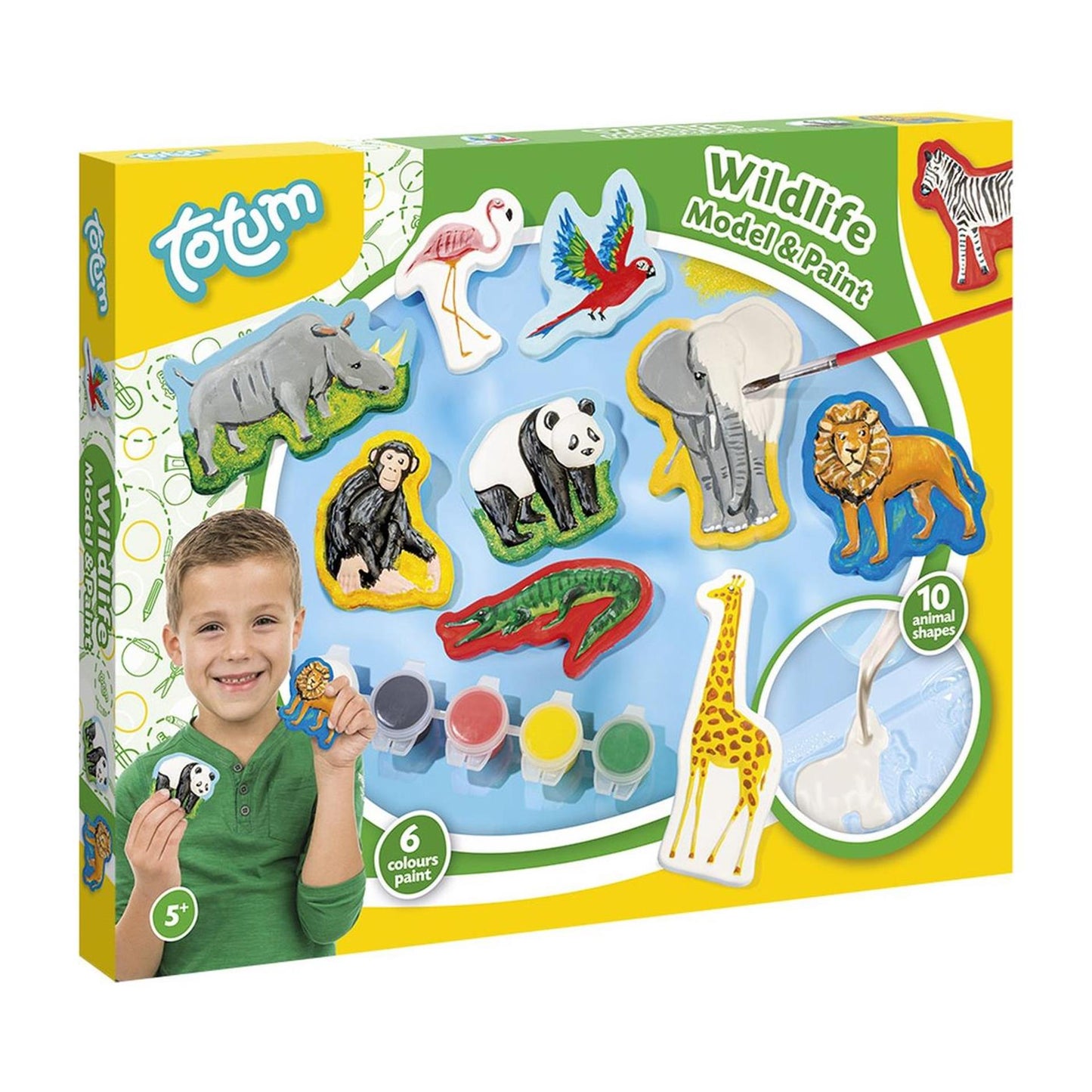 Plâter totum et peindre la faune