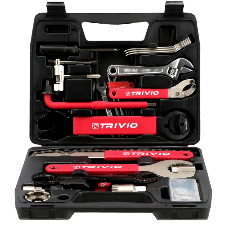 Trivio - outils de vélo boîte à outils de démarrage boîte à outils 18 pièces