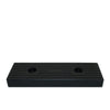 Coussin de remorque de bateau en caoutchouc 300x100mm noir
