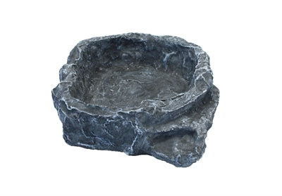 Bol de nourriture komodo gris terrassé