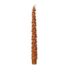 Decoris bougie de dîner sapin de Noël cuivre 25cm 2 pièces