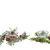 Photophore Decoris vert sapin
