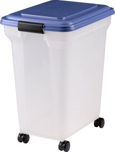 Conteneur de rangement Bleu transparent à air