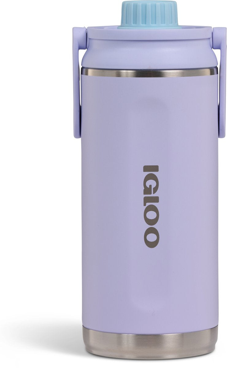 Igloo - twist 'n' chug - gourde - lilas - 1 litre - bouteille thermos