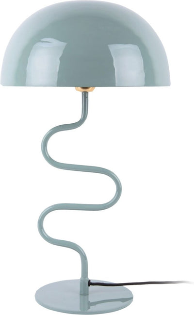 Lampe de table Leitmotiv twist - bleu - 31x31x54cm - moderne