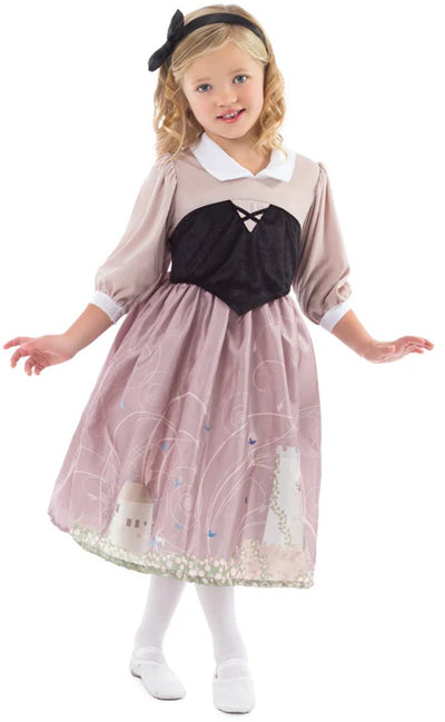 Petites aventures - robe la belle au bois dormant - avec bandeau - taille m (98-104)