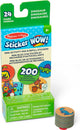 Autocollant Melissa Doug wow! mini bloc d'activités et plus de 200 autocollants de recharge – autocollants dinosaures