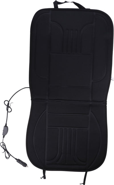 Coussin chauffant pour siège auto Dunlop all ride - sur connexion 12v - noir - s'adapte à toutes les voitures
