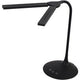 Lampe de bureau alba ledtwin n noir