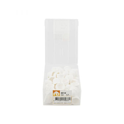 Couvrir le capot Moer M10 Baignoire en plastique blanc 50 pcs.