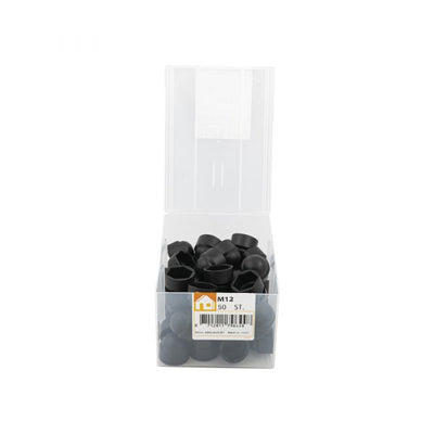 Couvrir le capot MOER M12 Pasque en plastique noir 50 pcs.