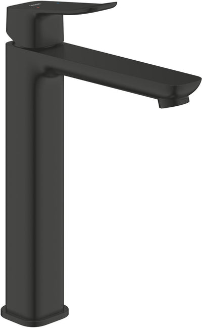 Mitigeur lavabo Grohe Dice - taille XL - économie d'eau - noir mat