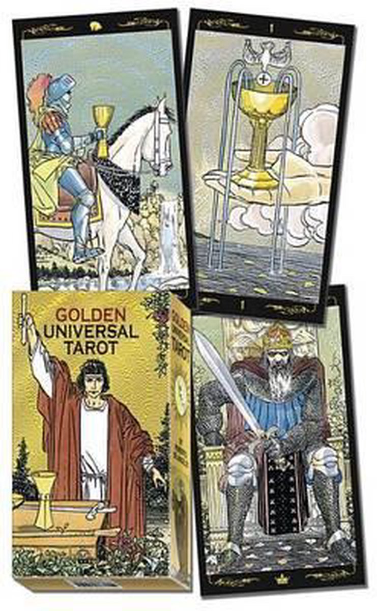 Jeu de tarot universel doré