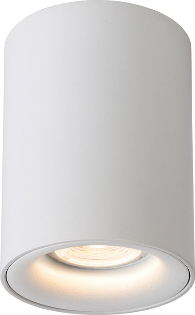 Lucide bentoo-led - spot de plafond (plafonnier) - ø 8 cm - led dimmable - gu10 - 1x5w 3000k - blanc