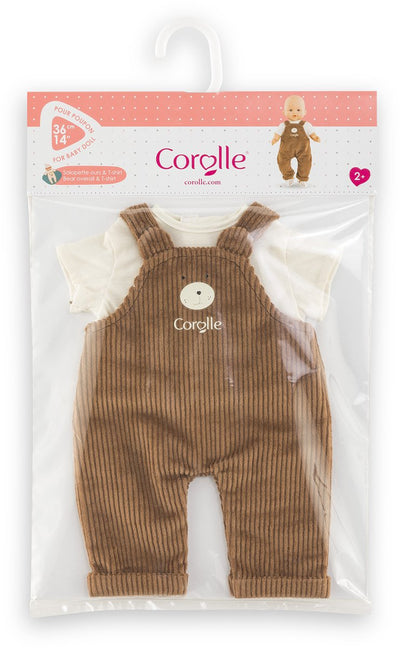Poupée Corolle salopette avec t-shirt petit explorateur - 36cm