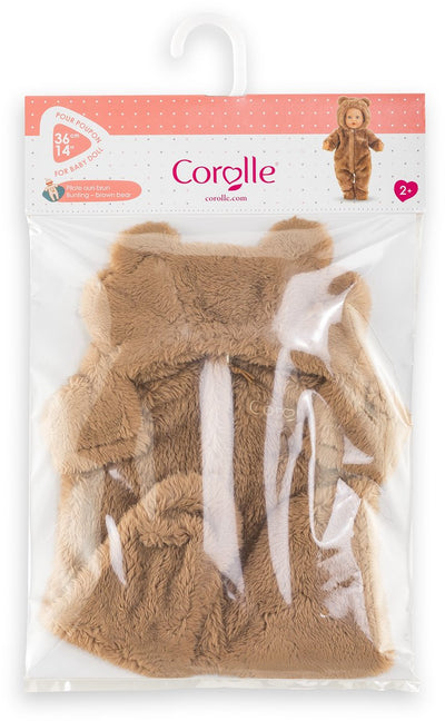 Combinaison Corolle ours brun bruant - 36cm