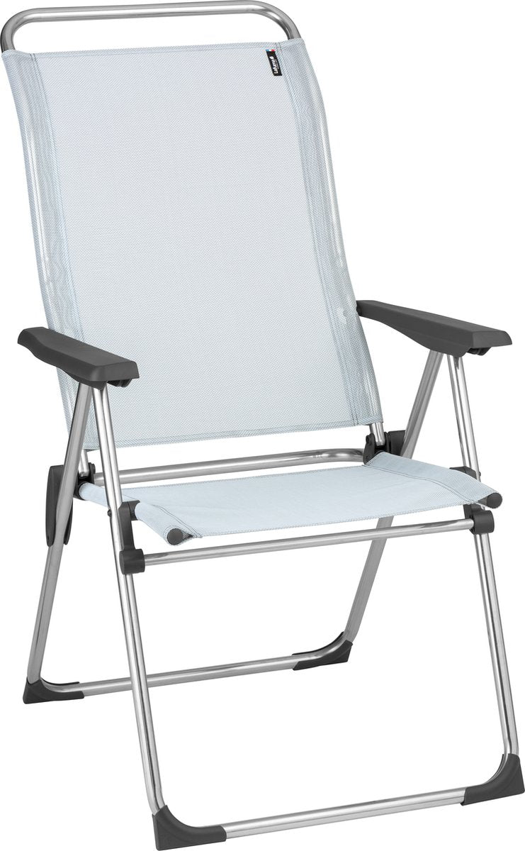 Lafuma alu cham - chaise de camping - réglable - pliable - ciel