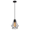 Homestyle Pro Homestyle MK012-B Lampe suspendue industrielle 19x22 cm Black Metal