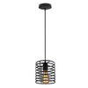 Homestyle Pro Homestyle MK014-B Lampe suspendue industrielle 16x19 cm Black Metal