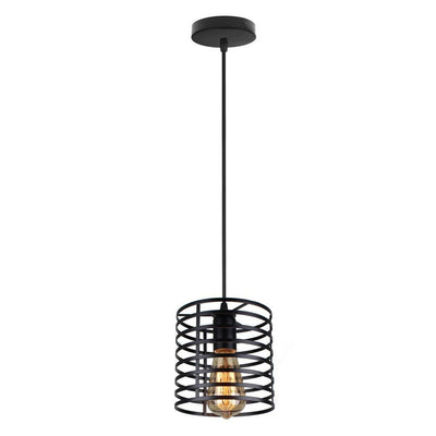Homestyle Pro Homestyle MK014-B Lampe suspendue industrielle 16x19 cm Black Metal