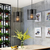Homestyle Pro Homestyle MK014-B Lampe suspendue industrielle 16x19 cm Black Metal - afbeelding 3