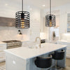 Homestyle Pro Homestyle MK014-B Lampe suspendue industrielle 16x19 cm Black Metal