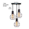 Homestyle Pro Homestyle MK021-B les lampes suspendues industrielles Black Metal