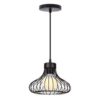 Homestyle Pro Homestyle MK013-B Lampe suspendue industrielle 23x20 cm Black Metal