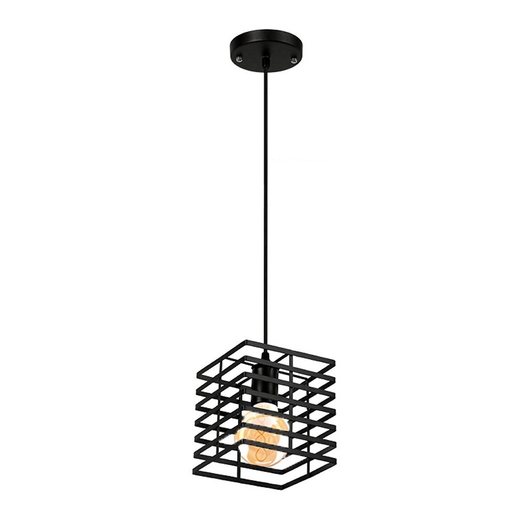 Homestyle Pro Homestyle MK015-B Lampe suspendue industrielle 15x18 cm Black Metal