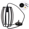 Homestyle Pro Homestyle MK011-B Lampe suspendue industrielle 14x23 cm Black Metal