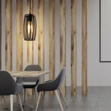 Homestyle Pro Homestyle MK011-B Lampe suspendue industrielle 14x23 cm Black Metal - afbeelding 5