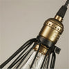 Homestyle Pro Homestyle MK006-B Lampe suspendue industrielle 19x23 cm Black Metal