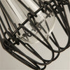 Homestyle Pro Homestyle MK006-B Lampe suspendue industrielle 19x23 cm Black Metal