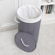 Homestyle Pro Homestyle Roundable Bamboo Bamboo Banket 35x50 cm Gris blanc - afbeelding 2