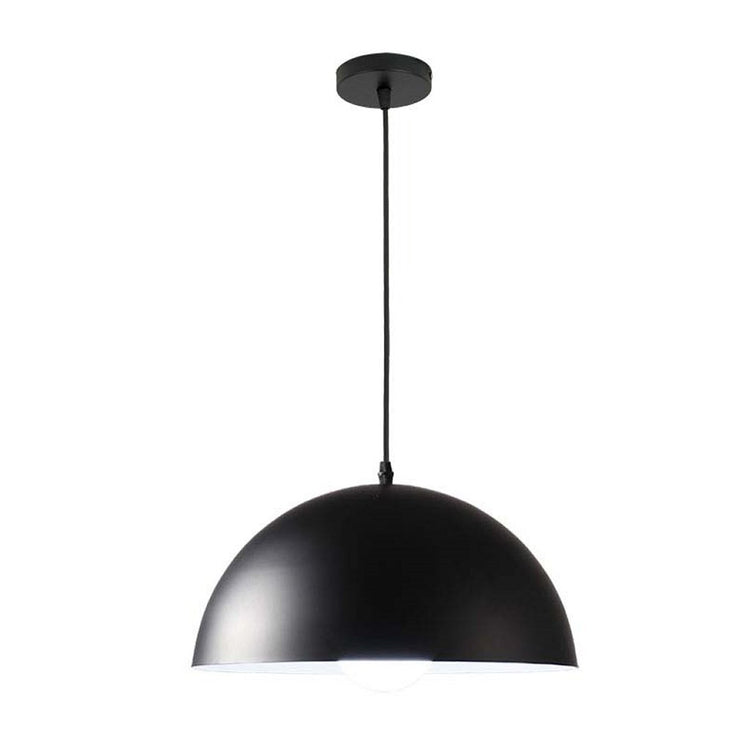 Homestyle Pro Homestyle MK108-GB Lampe suspendue industrielle 35x17,5 cm Métal en or noir