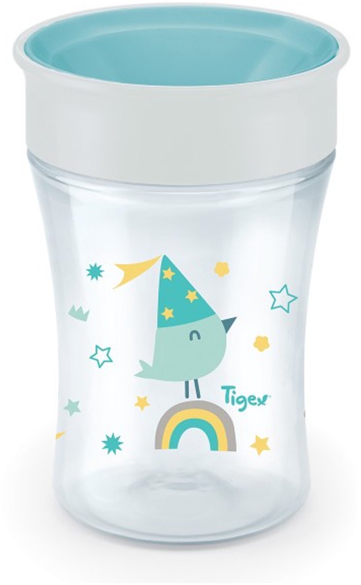 Tigex tasse intelligente 360° points 250 ml couleurs