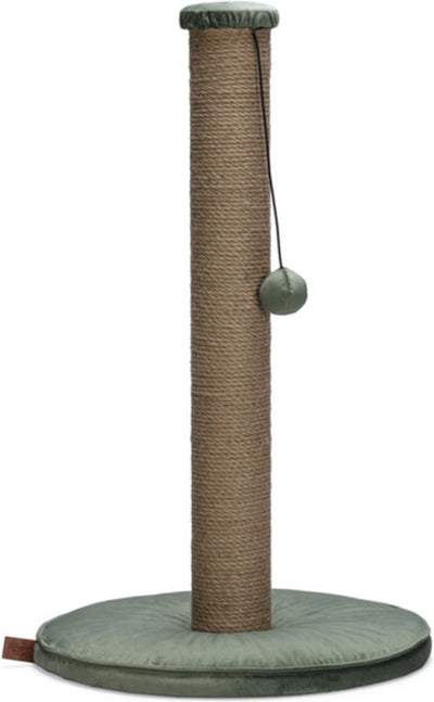 Conçu par lotte arbre à chat Yenna - arbre à chat - jouet inclus - jute velours - vert - 41x41x70 cm