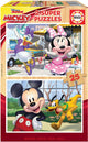 Educa - puzzle - 2 x 25 pièces - les amis de Mickey