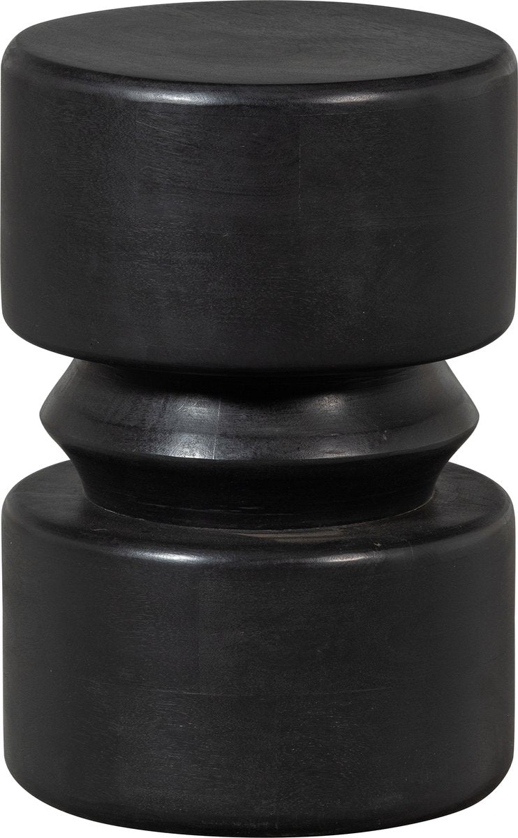 Table d'appoint Woood Tuve - bois - marron noir - 45x30x30
