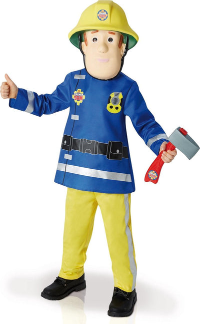 Déguisement enfant Rubies deluxe Sam le pompier - taille m (5 à 6 ans) Sam le pompier