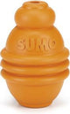 Beeztees sumo play - jouet pour chien - caoutchouc - orange - s