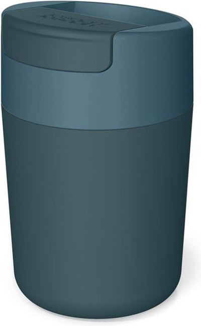 Joseph joseph gobelet à couvercle rabattable, 0,34 l, bleu - | siroter