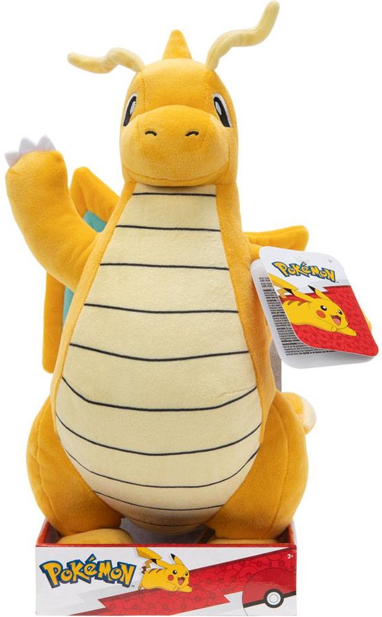 Peluche Pokémon Jazwares - Dragonite 30 cm